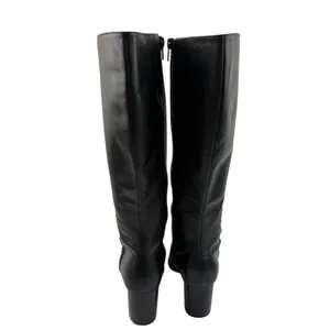 *Worthington Renee Boots Women’s Size 8 Black Leather Tall Classic Dark Acadamia thumbnail 6