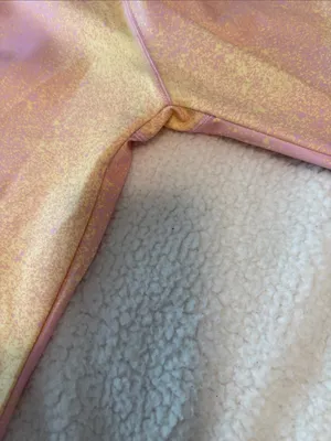 adidas Pink and Gold Shimmer Bike Shorts thumbnail 6