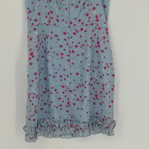 Superdown Revolve Sky Blue Floral Mini Dress Size Small Off The‎ Shoulder Girly thumbnail 11
