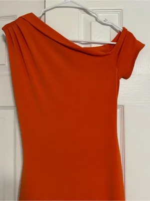 Anthropologie BHLDN One-Shoulder Asymmetric Jersey Midi Dress thumbnail 4