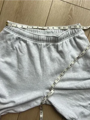 Aritzia TNA Sweatfleece Cozy Fleece Mega Fit Heather Grey Sweatpants Size Medium thumbnail 12