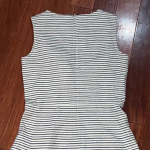 Massimo Dutti striped shift dress sleeveless thumbnail 6