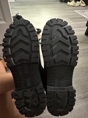 Chelsea Lug Sole Rain Boots - Black thumbnail 2