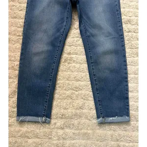 KanCan medium wash high-rise button fly cropped jeans Size 31 thumbnail 7