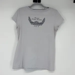 Harley Davidson Womens Graphic T-Shirt Gray Harley Pride‎ Barnett El Paso Large thumbnail 2