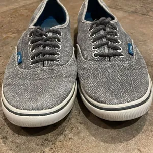 Vans Grey Pro Authentic Old Skool Skate Shoes Sneakers Unisex Size M5.5 W7 TB8C thumbnail 3