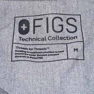 FIGS Catarina One Pocket Scrub Top Graphite‎ Medium Medical Healthcare Nurse thumbnail 5