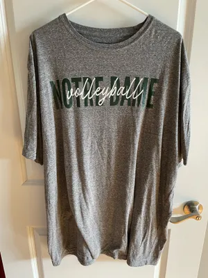 North & Acrux notre dame volleyball short sleeve t shirt thumbnail 1