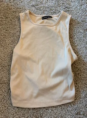 Open Back Tan Shein Top thumbnail 1