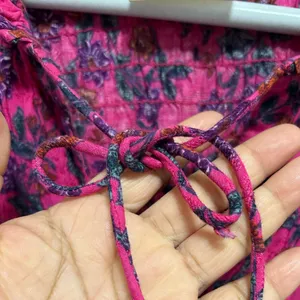 Anthropologie Floral Pink Women's Top thumbnail 4