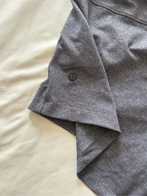 LULULEMON | Women’s Heather Gray Active Drawstring Shorts | 6 thumbnail 5