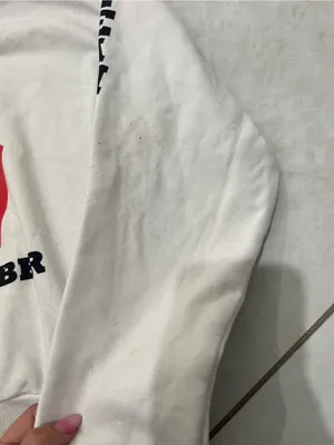 Justin Bieber White Team Bieber Hoodie Size Medium thumbnail 3