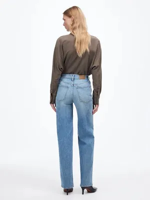 Madewell The Perfect Vintage Wide-Leg Emrose Wash Size 14W thumbnail 5