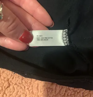 Gap Sheer Detailed Black Tee thumbnail 6