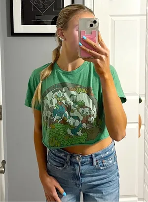 Disney Duck Tales Cropped T Shirt thumbnail 1