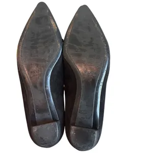 Prada Vintage Black Suede Horsebit Pointed Toe Loafers Black IT 38 US 8 Archive thumbnail 7
