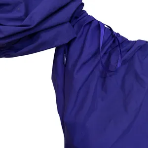 New STAUD NWOT Purple Violet Giulia Mini Dress Size Small thumbnail 5