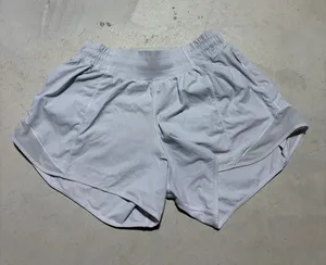 Lululemon Hotty hot Women's white Elastic-Waist Active Shorts 4 thumbnail 1