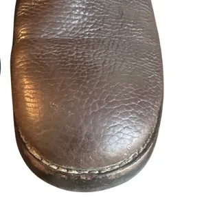 Tory Burch Marlene Dark Brown Tumbled Leather Riding Boots 8.5 thumbnail 9