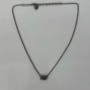 Kendra Scott Pattie Platinum Drusy Pendant Necklace Silver Tone Chain thumbnail 2