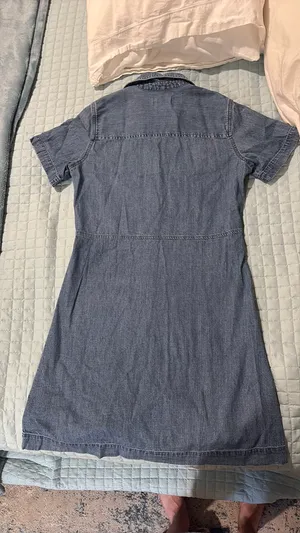 Madewell Jean Dress Short Sleeve thumbnail 4