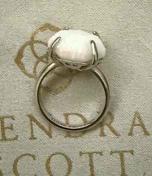 Kendra Scott Ring Silver size 7 thumbnail 1