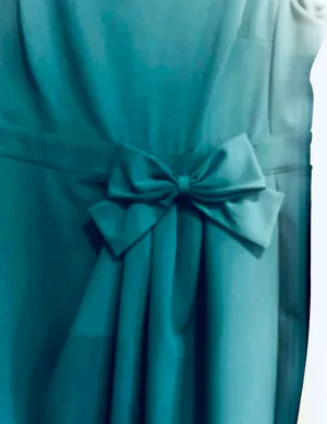 KARL LAGERFELD PARIS EVERGREEN Bow Waist Scuba Crepe Sheath Dress 14 thumbnail 8