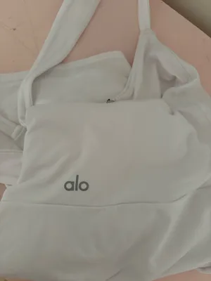 Alo Alosoft white dress thumbnail 3