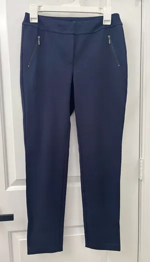 J McLaughlin navy work pants trousers Blue Size 2 thumbnail 1