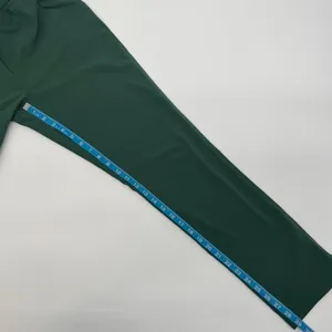 Lago Hunter Green Trillium Straight Leg Scrub Pants with Orange Drawstring XS thumbnail 6