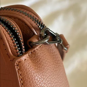 NWOT/ Never Used Steve Madden Tan Embossed Crossbody Bag thumbnail 13