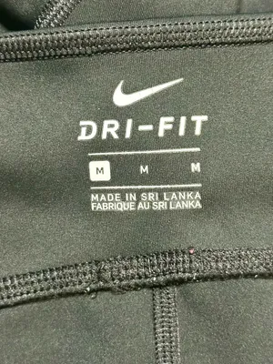 Nike Black High-Waist Dri-FIT Leggings thumbnail 8