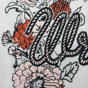 Wrangler Women's S Cotton Floral Graphic T-Shirt Crew Neck White thumbnail 4