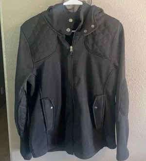 Women’s fleece lined hooded jacket NWOT thumbnail 1