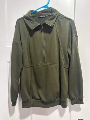 Amazon Green Quarter-Zip thumbnail 1