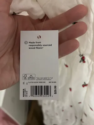 Strawberry printed dress thumbnail 7
