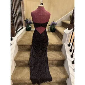 Jules and Cleo Black Shimmery Prom/Evening Gown Size 12 thumbnail 12