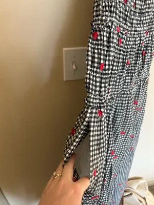 Bra free smocked drop waist maxi dress Abercrombie and fitch thumbnail 8