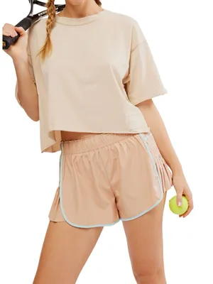 FP Movement Easy Tiger Side Pleat Shorts - Large thumbnail 1