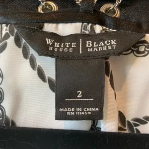 White House Black Market Tweed Blazer Size 2 thumbnail 2