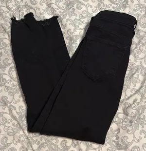KanCan Black Ankle Cropped Jeans Slim Fit thumbnail 1
