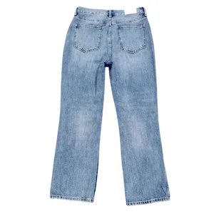 Pistola Revolve High Waisted Rise Distressed Denim Blue Jeans 29 thumbnail 3