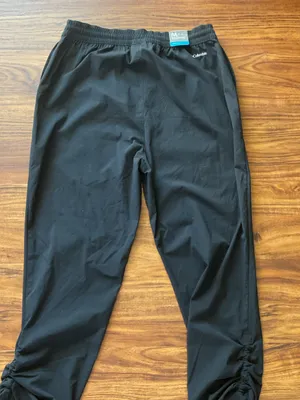 Columbia NWT Women’s Medium Track Pants Nylon Straight Leg Lightweight Black thumbnail 5