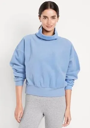 Old Navy Mock Neck Crewneck thumbnail 1