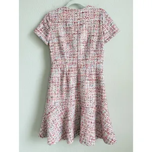 Ann Taylor Tweed Fit & Flare Lined Dress Preppy Legally Blonde Womens Size 2 NEW thumbnail 6