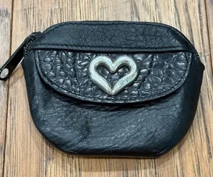 Brighton Vintage Pebble leather coin and card wallet purse thumbnail 1