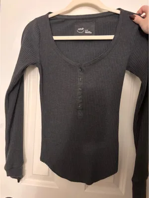 Aerie Henley Long Sleeve thumbnail 1