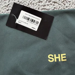 Darc Sport Wolves SHE Biker Shorts Gray Green High Waisted XS 4 of 500 Gym NWT thumbnail 3