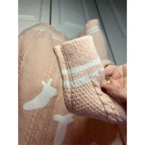 Taylor Swift 1989 Women's Pink Cardigan Sweater M Long Sleeve Casual thumbnail 5
