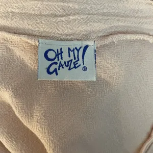 Oh My Gauze Dress‎ Women’s Sz 1 (S-M) Light Pink Flowy Short Sleeve Slit Sleeve thumbnail 13